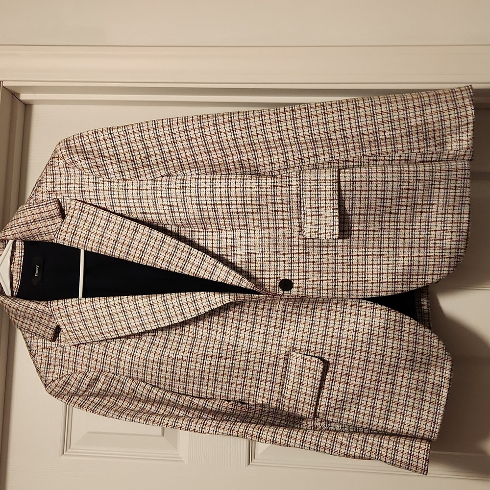Theory Grid Riding Blazer - Picture 6 of 6